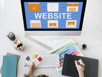 Web Template Website Design Concept